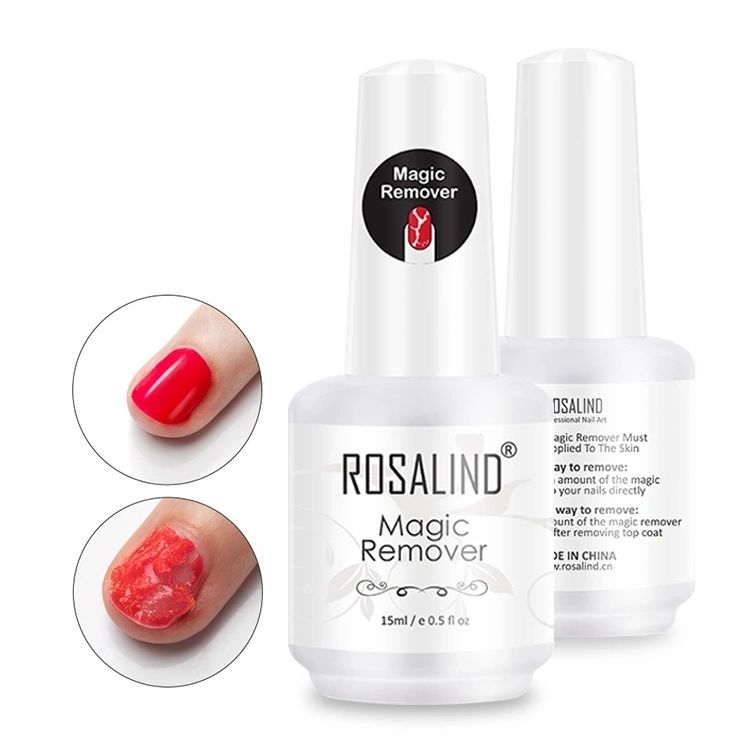 ROSALIND 15ML UV Gel Nail Polish Remover (pack of 2)