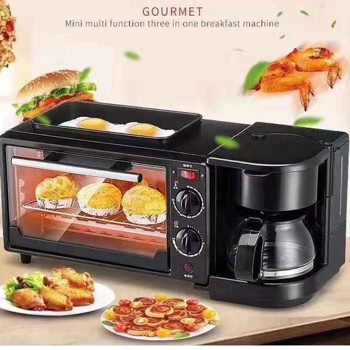 3-in-1 Family Size Electric Breakfast Station