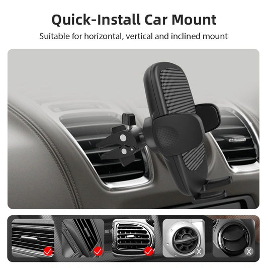 Mobile Twist-Lock Clip Phone Stand